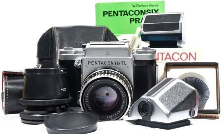 PENTACON six TL объектив Carl zeiss Jena Biometar 2.8/80